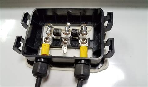 what side of a solar panel junction box is negative|solar panel plus and minus terminal.